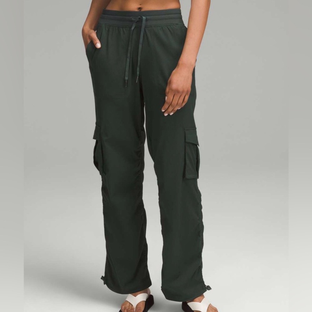 lululemon athletica Deep Forest Green Cargo Joggers